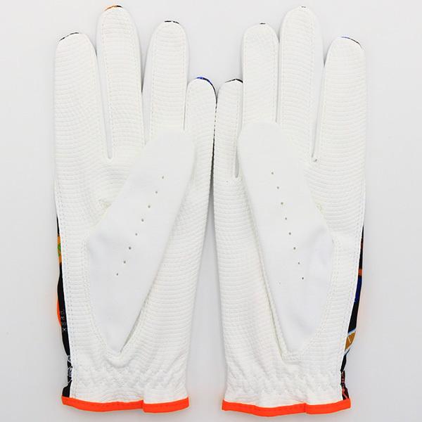 ディセンバーメイ ゴルフ グローブ レディース 両手用 全天候 総柄