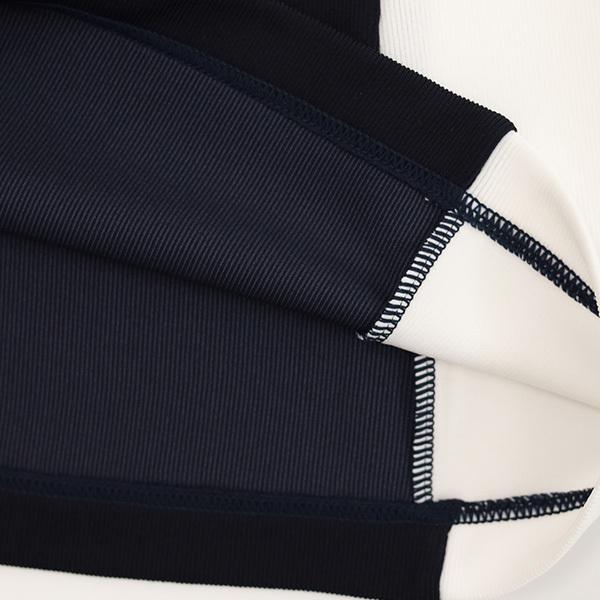 ディセンバーメイ ゴルフ モックシャツ レディース 半袖 ハーフジップ