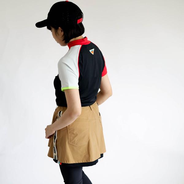 ディセンバーメイ ゴルフ モックシャツ レディース 半袖 接触冷感 UV