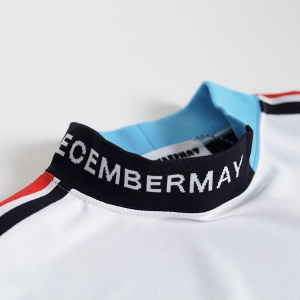 ディセンバーメイ ゴルフ モックシャツ レディース 半袖 吸湿速乾 UV