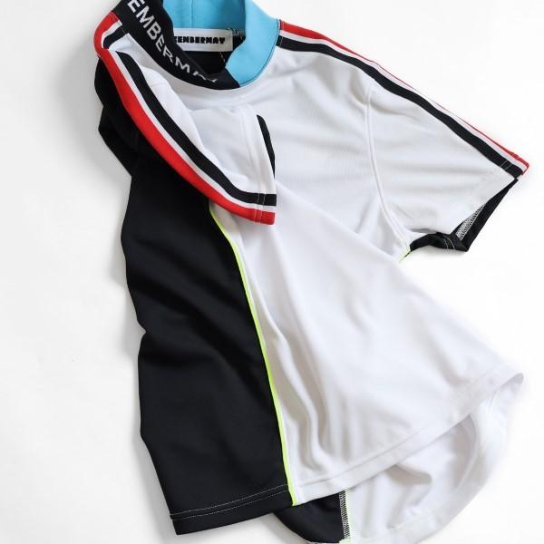 ディセンバーメイ ゴルフ モックシャツ レディース 半袖 吸湿速乾 UV