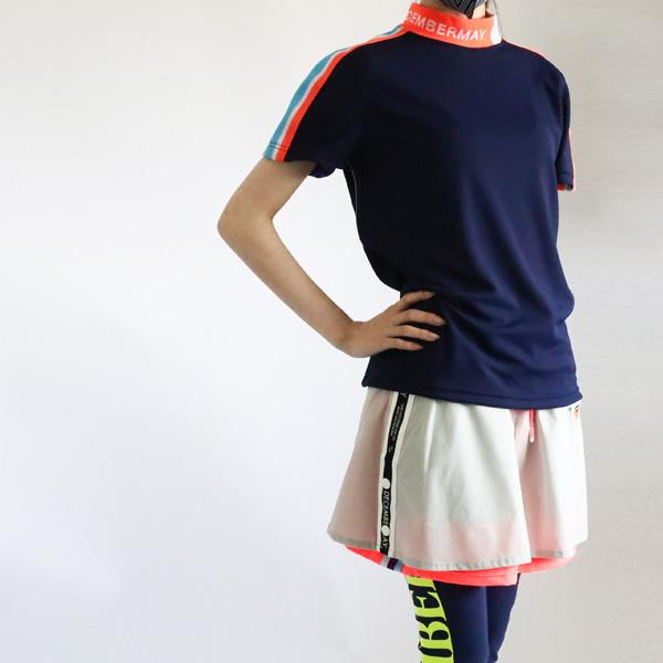 ディセンバーメイ ゴルフ モックシャツ レディース 半袖 吸湿速