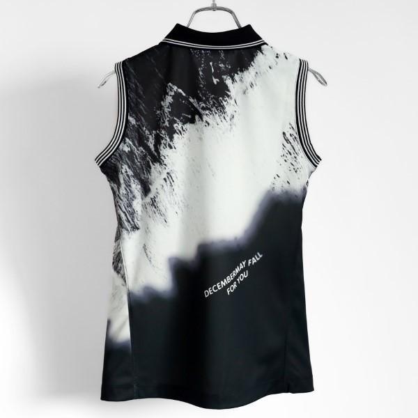 ディセンバーメイ ゴルフ ポロシャツ レディース ノースリーブ 吸湿速