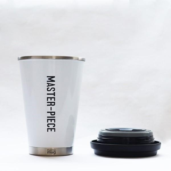 MASTERS ホワイト タンブラー 16oz master-piece（マスターピース） サーモマグ タンブラー 保温 保冷 蓋
