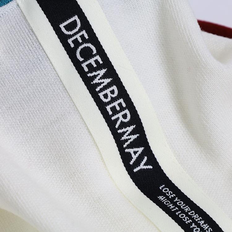 ディセンバーメイ ゴルフ モックシャツ レディース 長袖 ハイネック