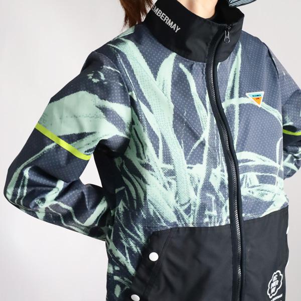 ディセンバーメイ ゴルフ ブルゾン レディース 長袖 撥水 防風 テフロン加工 アウター ウインドブレーカー フルジップ ブランド 春 夏 秋 黒 総柄 2-205-1521 ゴルフウェア DECEMBERMAY ディセンバーメイ ゴルフ ブルゾン レディース 長袖 撥水 防風