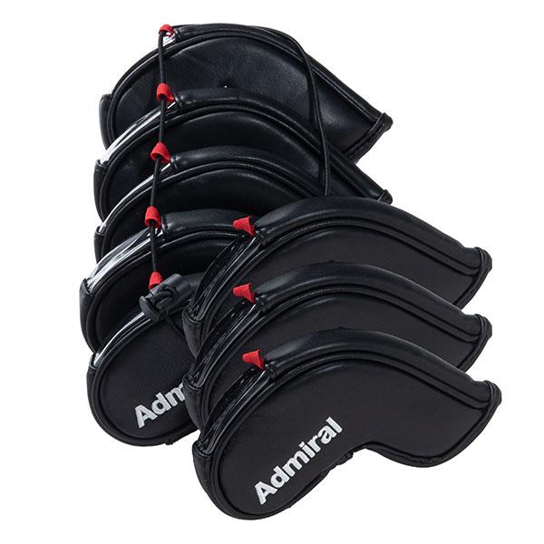 【美品】アドミラル ゴルフ)キャディバッグ アイアンカバー付き Admiral Golf（アドミラルゴルフ） 最大42%☆5/3限定 キャディバッグ
