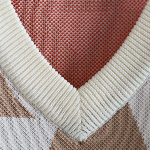 ディセンバーメイ ゴルフ ベスト レディース Vネック ニット ニット