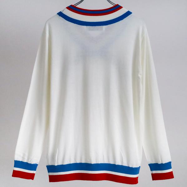 ディセンバーメイ ゴルフ Vネック セーター メンズ ニット 長袖 薄手