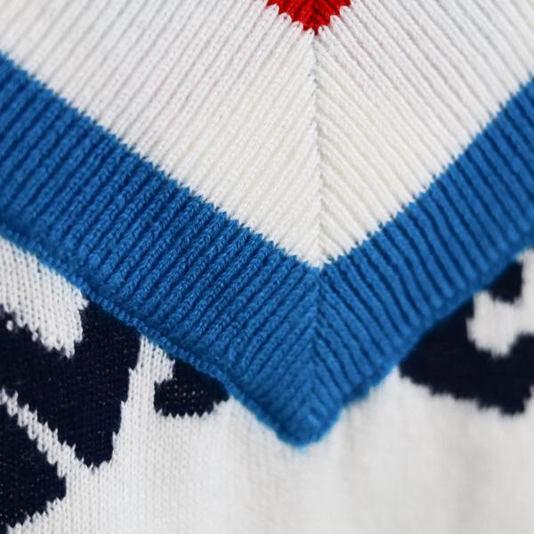 ディセンバーメイ ゴルフ Vネック セーター メンズ ニット 長袖 薄手