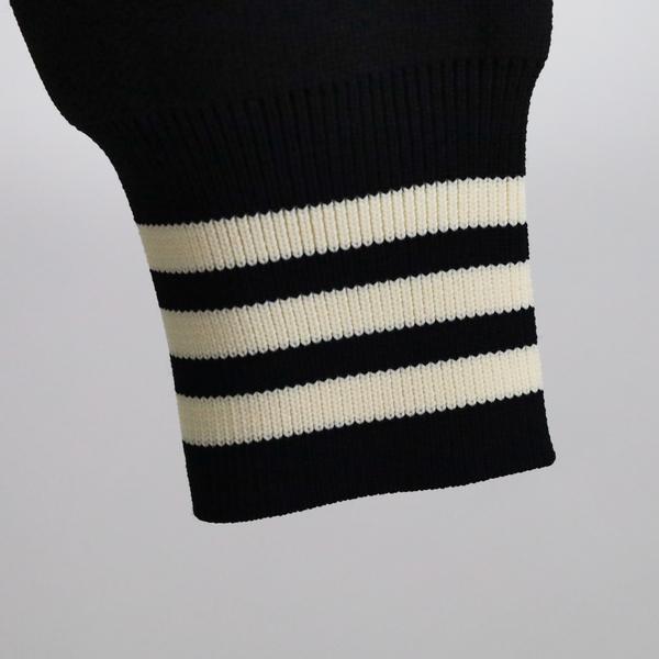 ディセンバーメイ ゴルフ ブルゾン レディース ニット 長袖 保温