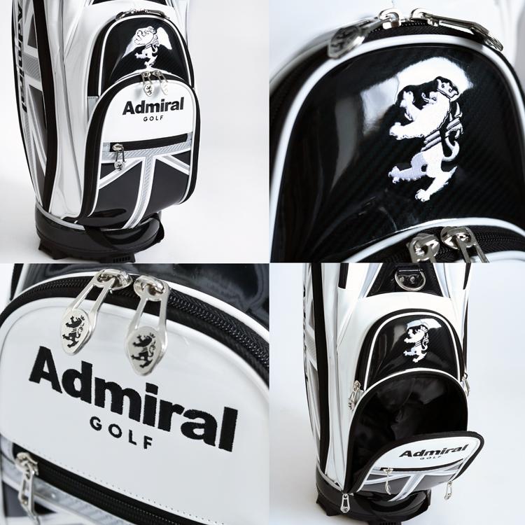 Admiral Golf（アドミラルゴルフ） キャディバッグ メンズ 別注モデル