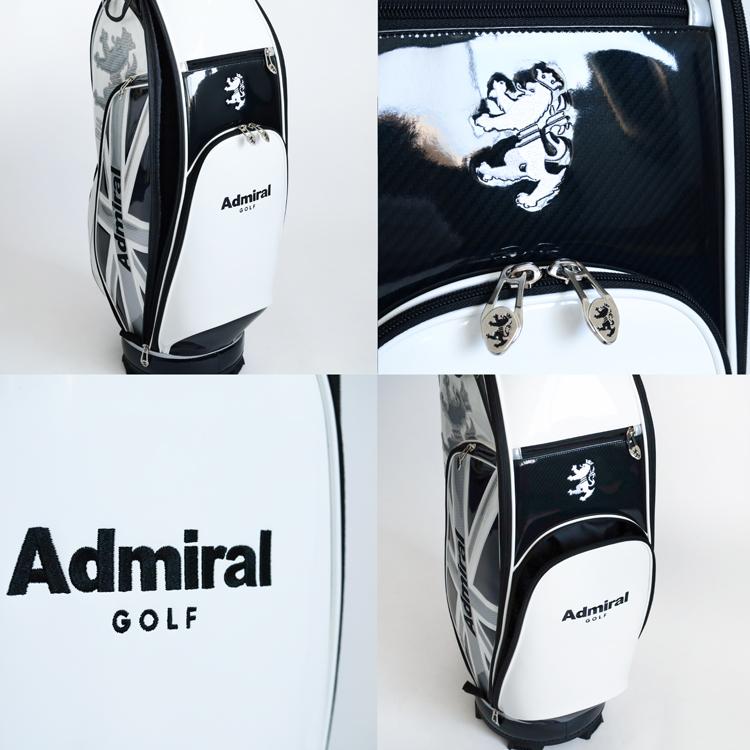Admiral Golf アドミラルゴルフ キャディバッグ メンズ 別注 Admiral Golf アドミラルゴルフ キャディバッグ メンズ 別注