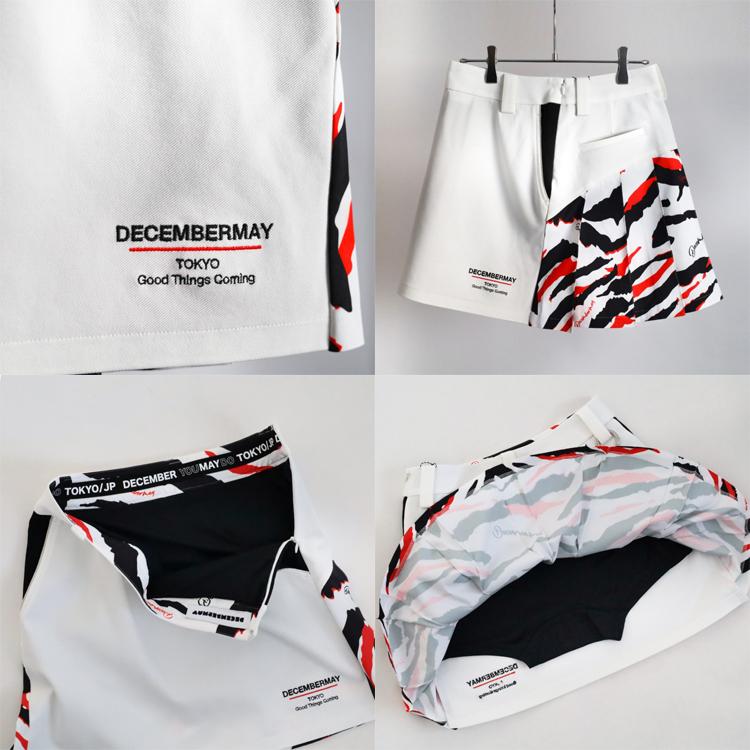 ディセンバーメイ ゴルフ ミニスカート レディース インナーパンツ