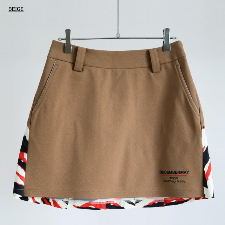 ディセンバーメイ ゴルフ ミニスカート レディース インナーパンツ