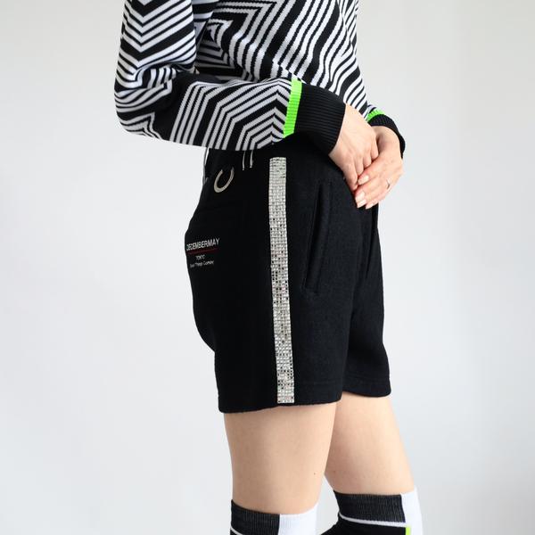 ディセンバーメイ ゴルフ パンツ レディース ショートパンツ 微起毛