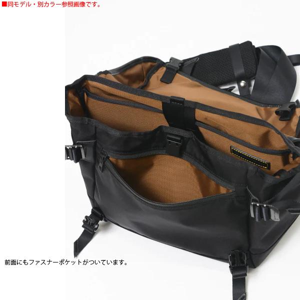 メッセンジャーバッグ メンズ レディース 2WAY 斜めがけ 撥水 ショルダー バッグ ナイロン ネイビー レア ブランド 01756-v3 ポテンシャル 【ヴェルソ】