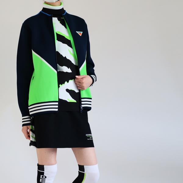 ディセンバーメイ ゴルフ ニット レディース 長袖 タートルネック