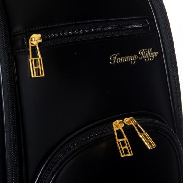 トミーヒルフィガー ゴルフ キャディバッグ メンズ 9.0型 約4.2kg 8分割 ブラック ホワイト ゴルフバッグ レア ブランド THMG2FC1 TOMMY｜takeuchi-golf｜16