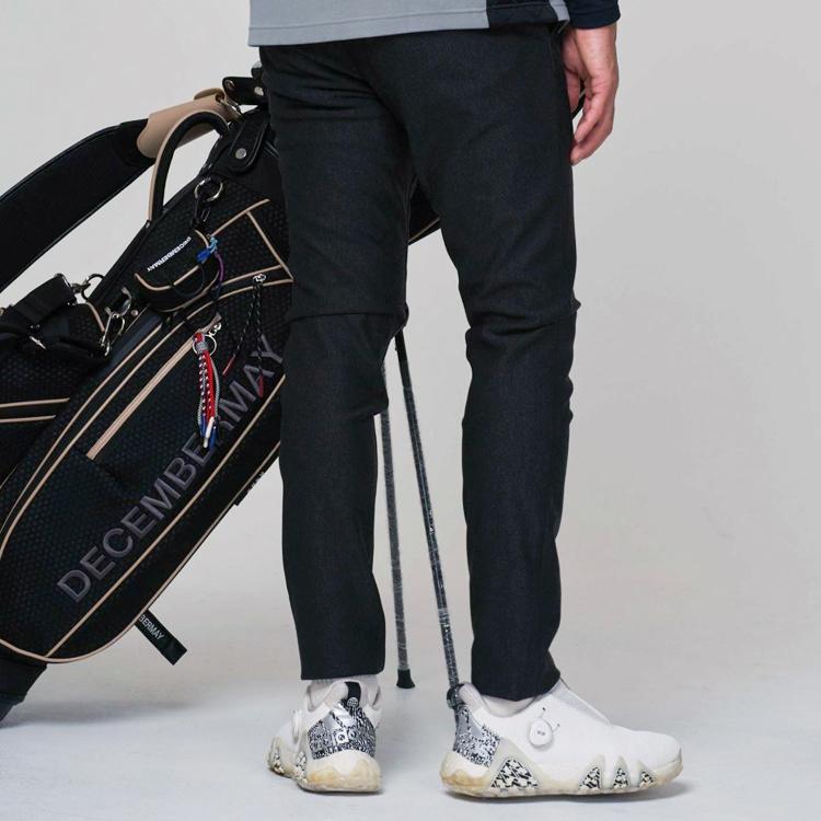 ディセンバーメイ ゴルフ パンツ メンズ テーパードパンツ ストレッチ
