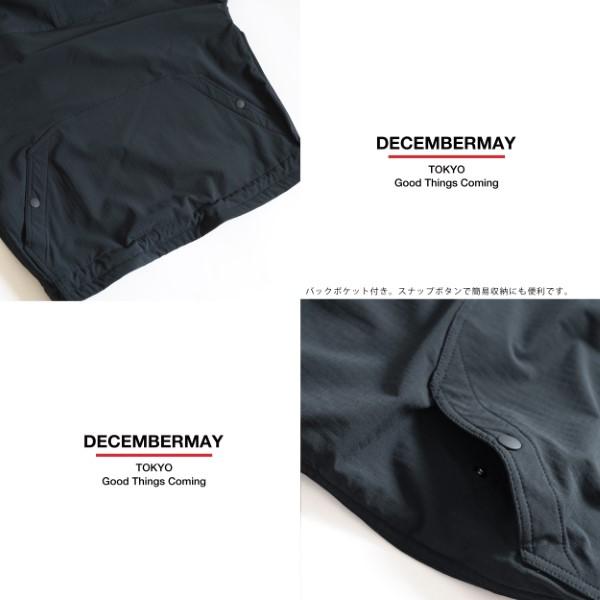 ディセンバーメイ ゴルフ ブルゾン レディース フリース フード ミドル