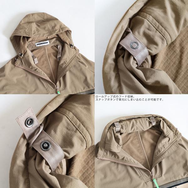 ディセンバーメイ ゴルフ ブルゾン メンズ フリース フード ミドル丈