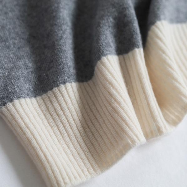 ディセンバーメイ ゴルフ カシミヤ セーター メンズ カシミヤセーター