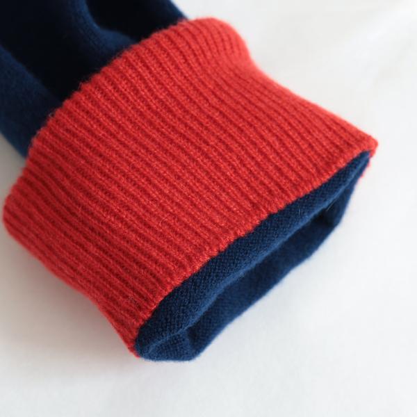 ディセンバーメイ ゴルフ カシミヤ セーター メンズ カシミヤセーター