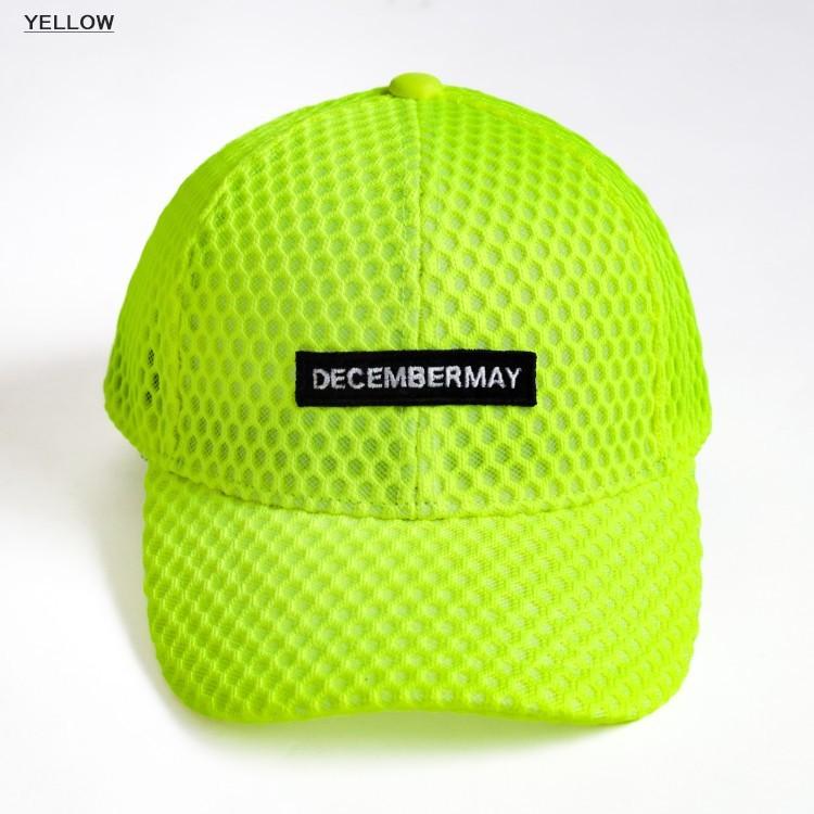 DECEMBERMAY ロゴキャップ ディセンバーメイ ゴルフ キャップ メンズ レディース メッシュ
