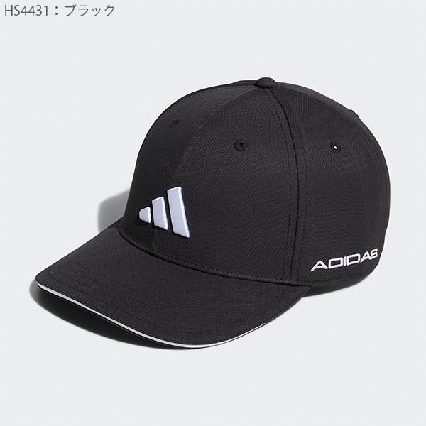 アディダス ゴルフ キャップ メンズ レディース 帽子 ゴルフキャップ カーブバイザー ブランド シンプル 大きめ 白 黒 紺 MGS03 adidas golf｜takeuchi-golf｜02