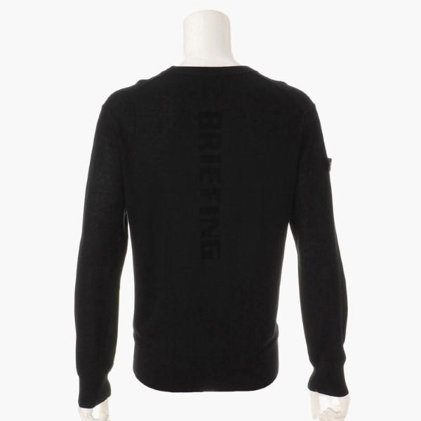 30％オフ ブリーフィング ゴルフ ニット メンズ 長袖 シルク