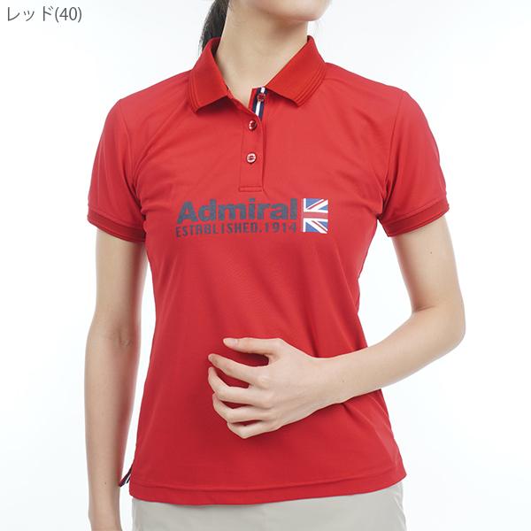 Admiral Golf（アドミラルゴルフ） ポロシャツ レディース 半袖 シャツ