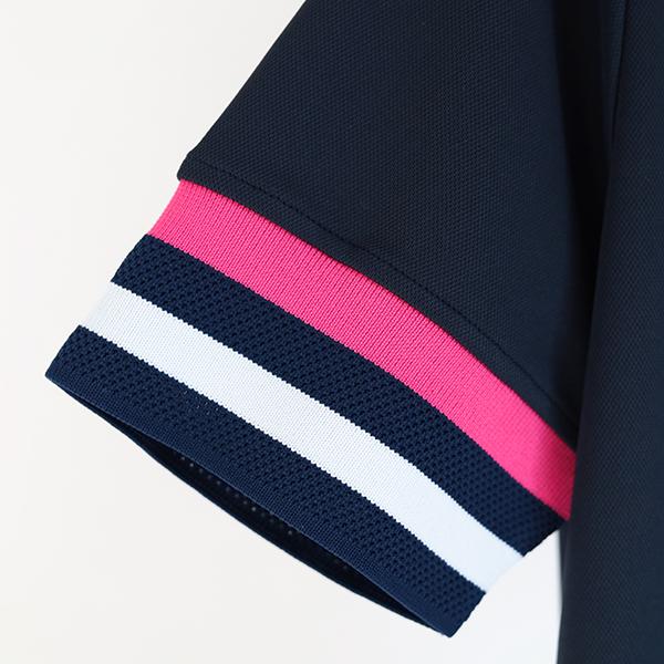 ディセンバーメイ ゴルフ モックシャツ レディース モックネック 半袖