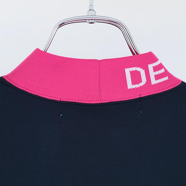 ディセンバーメイ ゴルフ モックシャツ レディース モックネック 半袖