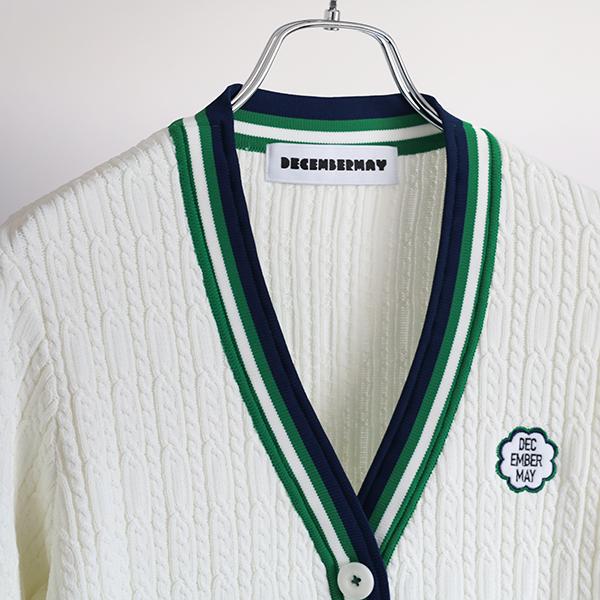 ディセンバーメイ ゴルフ カーディガン レディース ニット 軽量 薄手 ボタン エコ素材 ゴルフウェア 春 秋 ブランド 2-305-1023 ディセンバーメイ ゴルフ カーディガン レディース ニット 軽量 薄手