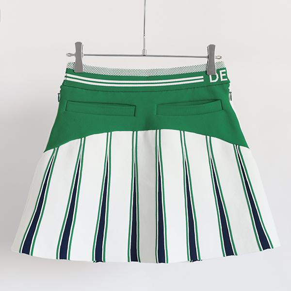 ディセンバーメイ ゴルフ スカート レディース ニット プリーツ