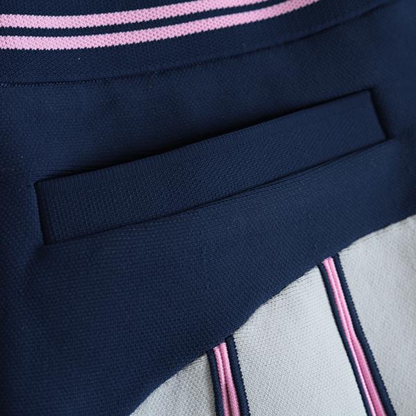 ディセンバーメイ ゴルフ スカート レディース ニット プリーツ ミニ