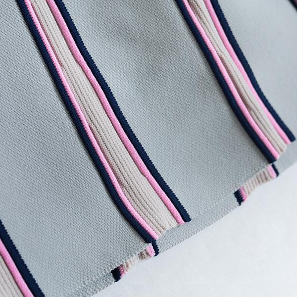 ディセンバーメイ ゴルフ スカート レディース ニット プリーツ ミニ