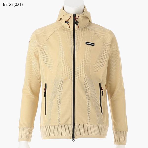 最新 ブリーフィング ゴルフ パーカー メンズ 長袖 ジップアップパーカー ファスナー フード メッシュ ゴルフウェア ブランド 春 秋 無地 BRIEFING GOLF BRG231M44 【7545523108】(27588円)