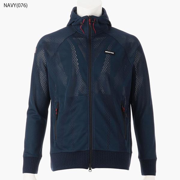 最新 ブリーフィング ゴルフ パーカー メンズ 長袖 ジップアップパーカー ファスナー フード メッシュ ゴルフウェア ブランド 春 秋 無地 BRIEFING GOLF BRG231M44 【7545523108】(27588円)