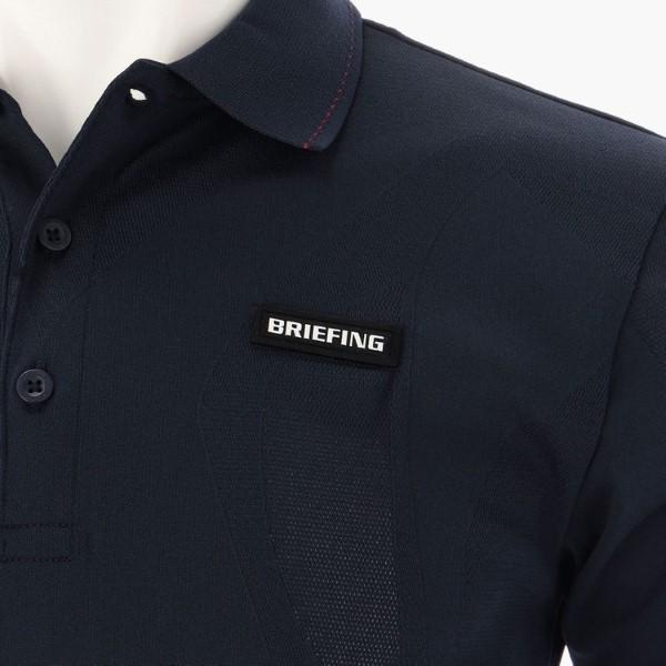 ブリーフィング ゴルフ ポロシャツ メンズ 半袖 シャツ ラッセル  