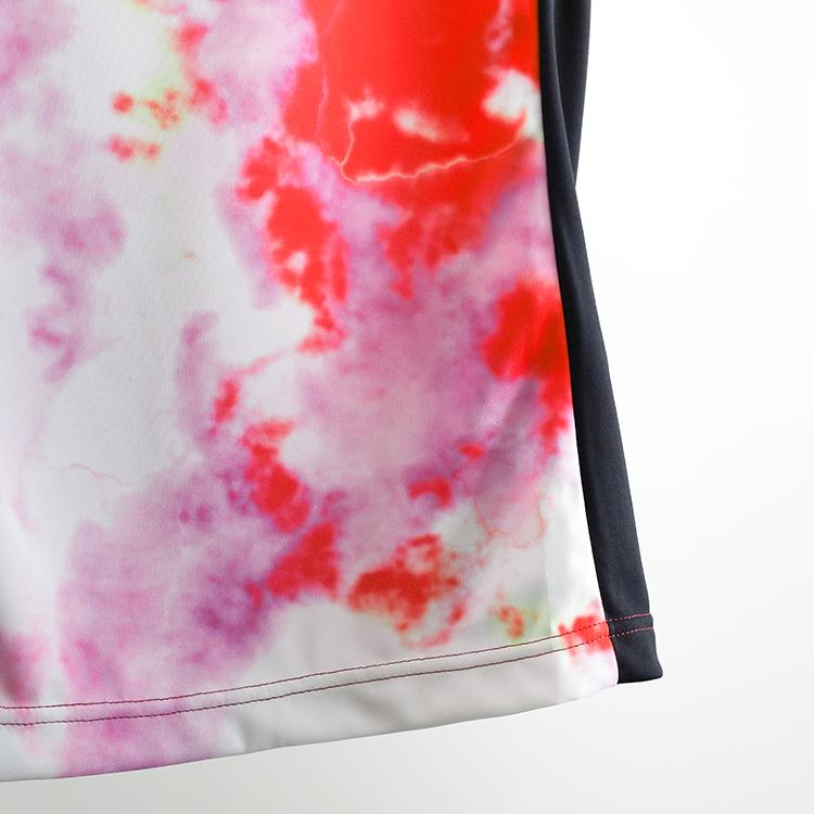 ディセンバーメイ ゴルフ モックシャツ レディース 半袖 ハイネック