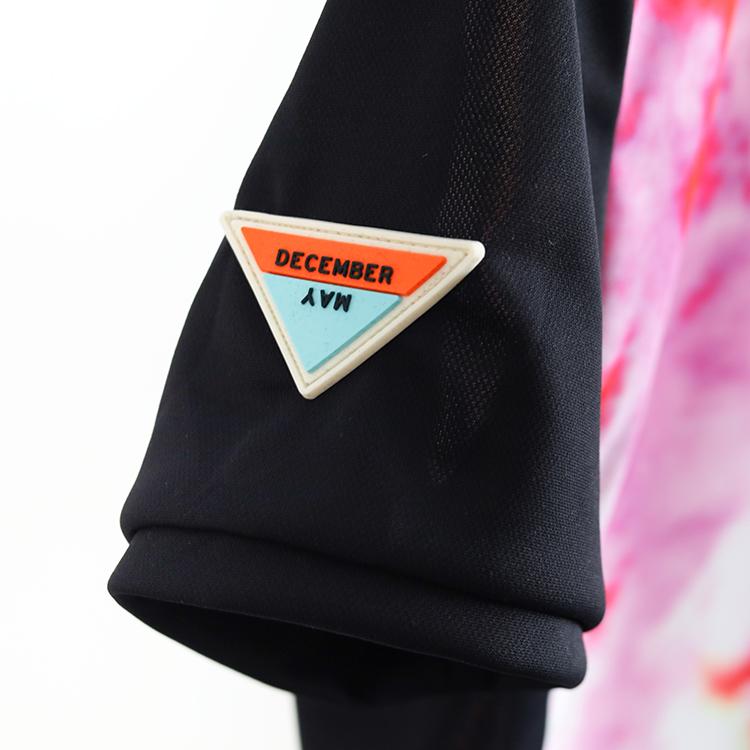 ディセンバーメイ ゴルフ モックシャツ レディース 半袖 ハイネック