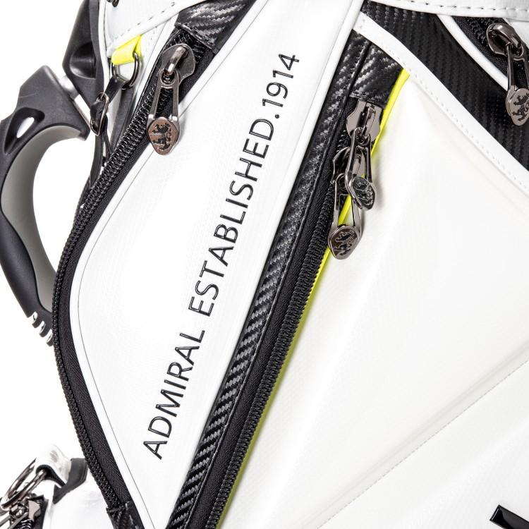 A7人気シール帳 アドミラルゴルフ キャディバッグ メンズ 9.0型 6分割 約5.9kg ゴルフバッグ レア ブランド ADMG3AC1 ADMIRAL GOLF 【X6510930123】(23619円)