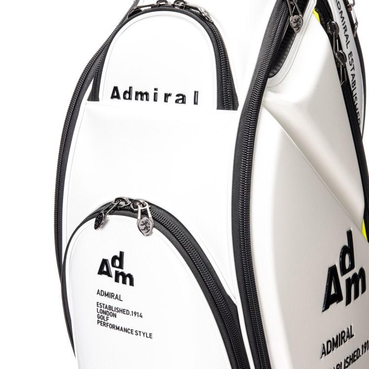 A7人気シール帳 アドミラルゴルフ キャディバッグ メンズ 9.0型 6分割 約5.9kg ゴルフバッグ レア ブランド ADMG3AC1 ADMIRAL GOLF 【X6510930123】(23619円)