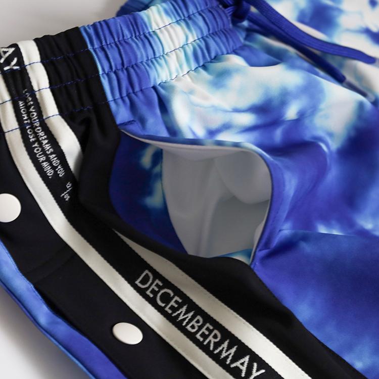 ディセンバーメイ ゴルフ ショートパンツ レディース タイダイ柄