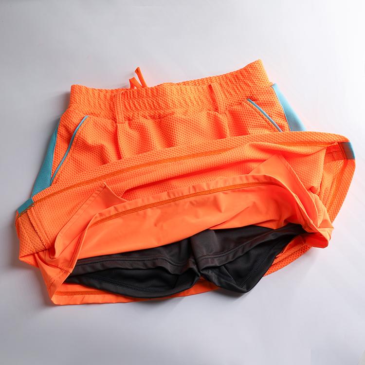 ディセンバーメイ ゴルフ ミニスカート レディース メッシュ フレア