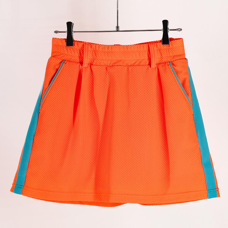 ディセンバーメイ ゴルフ ミニスカート レディース メッシュ フレア