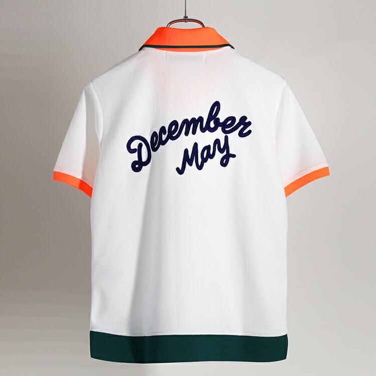 DECEMBERMAY/ディセンバーメイ/レディース/ポロシャツ/ゴルフウエア ディセンバーメイ ゴルフ ポロシャツ レディース 半袖 シャツ ポロ