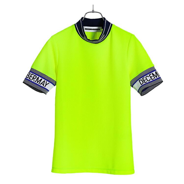 ディセンバーメイ ゴルフ モックシャツ レディース 半袖 ハイネック